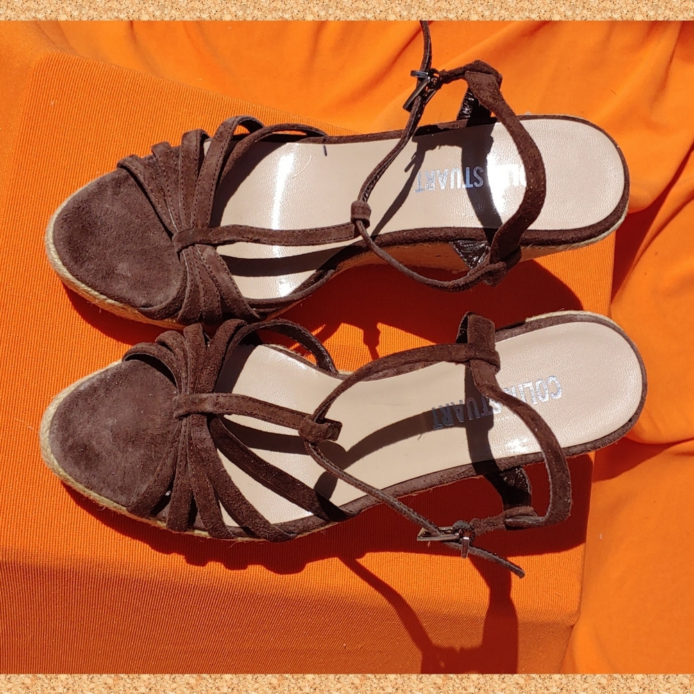 On Trend Vs Brand Colin Stuart Suede Espadrille W… - image 4